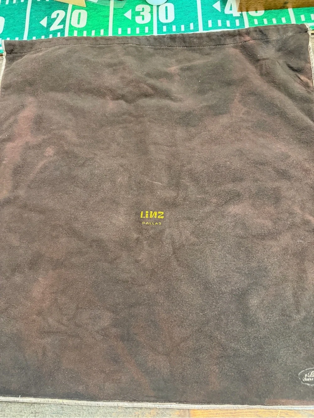 Vintage Linz Dallas Pacific Silvercloth Anti-Tarnish Storage Pouch Bag